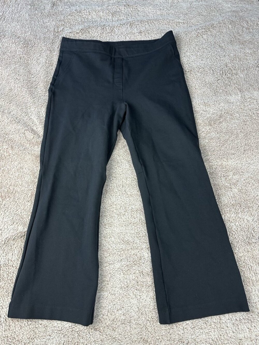 SPANX The Perfect Fit Ponte Kick Flare Pant - 20386R - Black Size XL - Picture 4 of 14